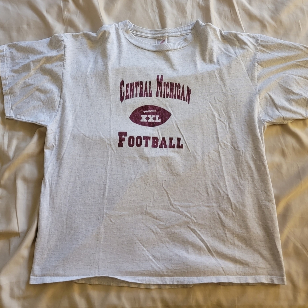 Vintage Jerzeez Central Michigan Football TShirt